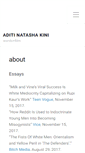 Mobile Screenshot of aditikini.com